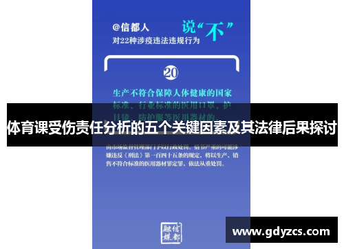 体育课受伤责任分析的五个关键因素及其法律后果探讨 体育课受伤责任分析的五个关键因素及其法律后果探讨